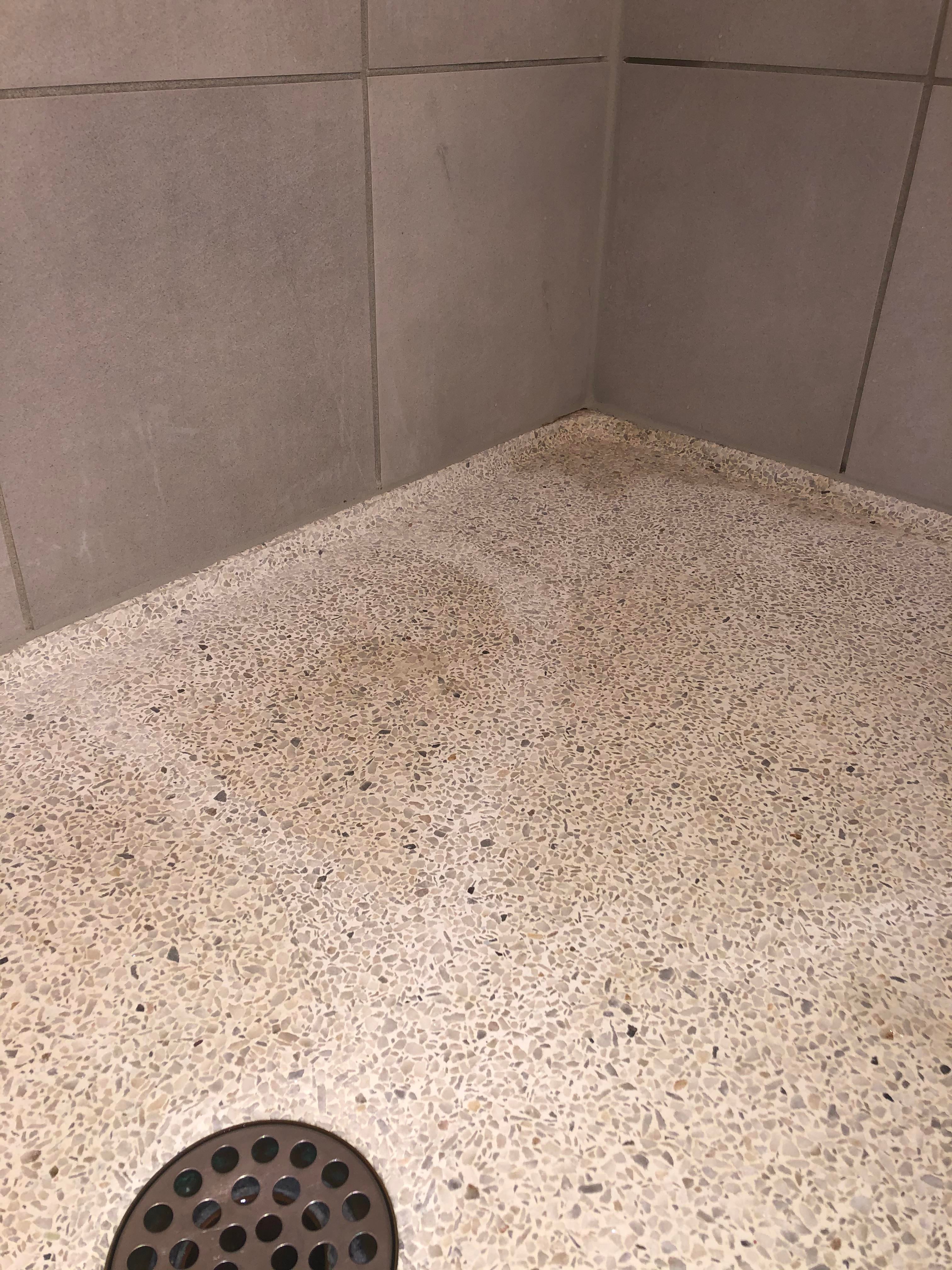 How to Clean Terrazzo Shower Floor?