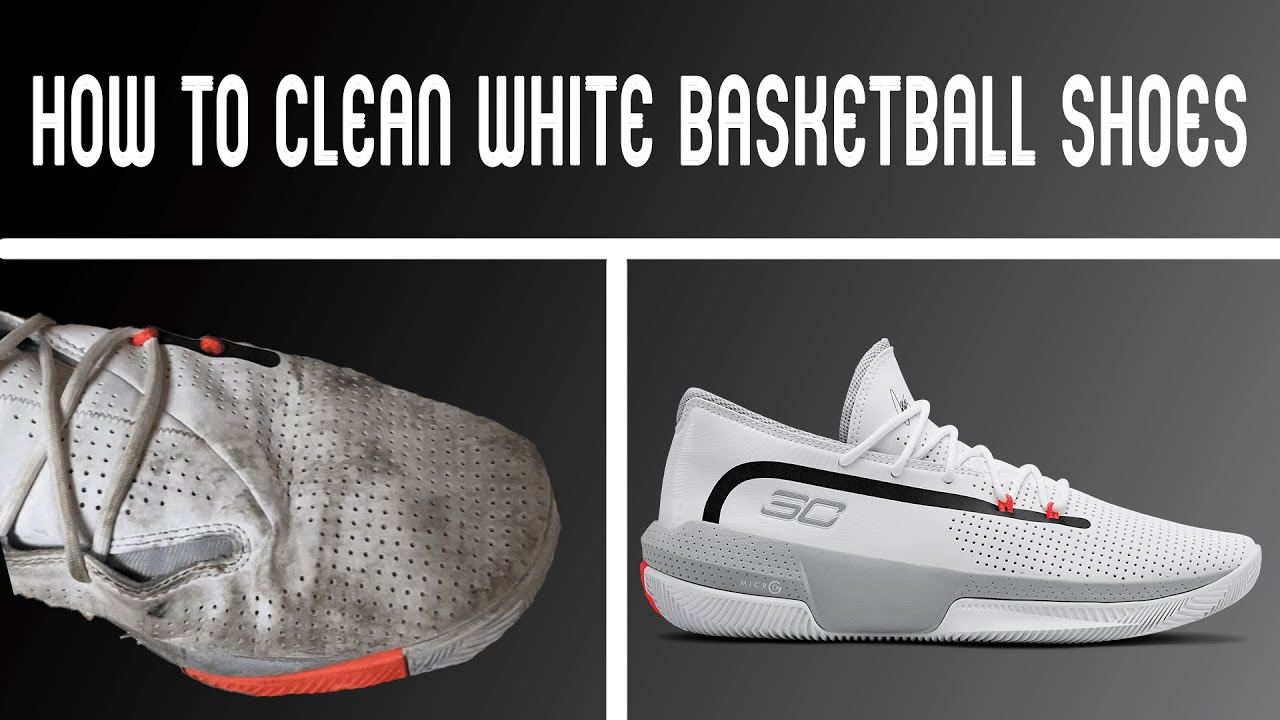 How to Clean White Basketball Shoes?