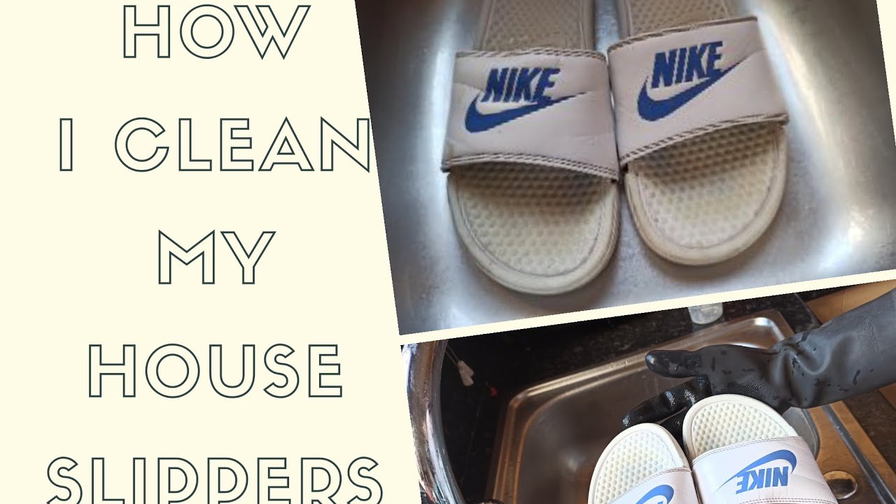 How to Clean White Nike Slides?