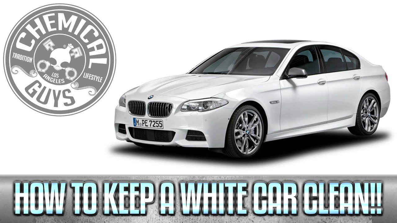 How to Keep a White Car Clean?