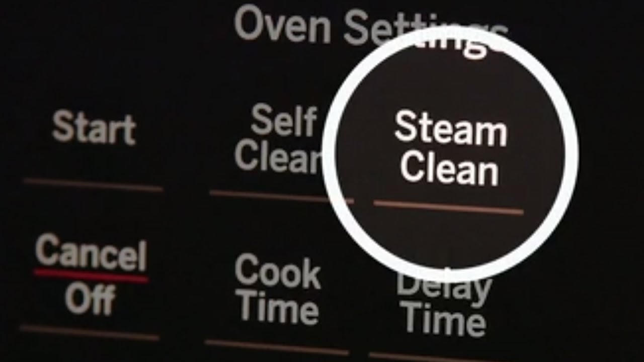 How to Turn Off Steam Clean on Ge Oven?