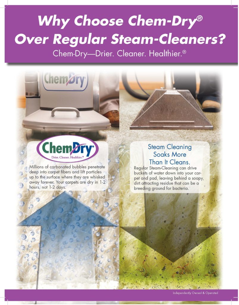 Is Chem Dry Carpet Cleaning Better Than Steam Cleaning?